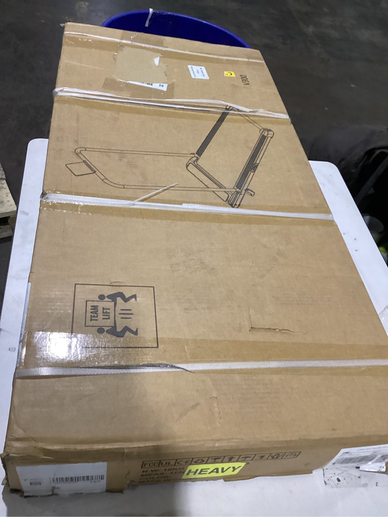 Condition photo showing New/Like New for KASSADIN Walking Pad with Handle Bar, 2026 Upgrade Portable Small Treadmill with Handles for Home Small, 3.0HP Under Desk Walking Pad Treadmill with Incline, 0.6-7.6MPH, 350LBS Black-3