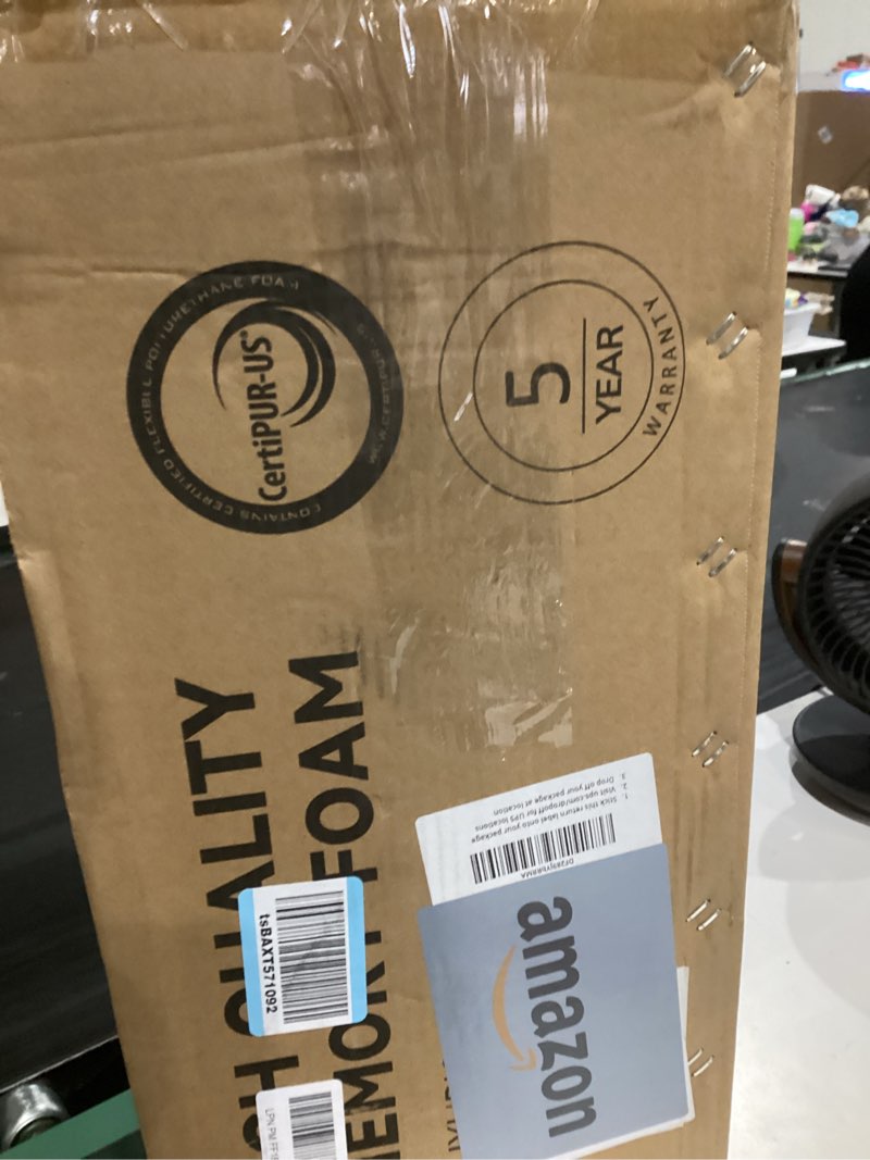 Condition photo showing Good Condition for Glendan Firm Mattress Topper Twin: 3 Inch Firm Bed Topper, Comfortable and Supportive Mattress Pad f