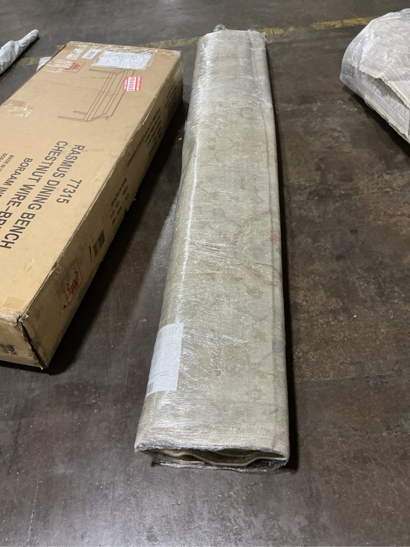 Condition photo showing Good Condition for Loloi Magnolia Home by Joanna Gaines Mona Collection MOA-02 Oatmeal/Multi 7'-6" x 10' Area Rug Rectangular Oatmeal / Multi 7'6" x 10' (Rectangular)