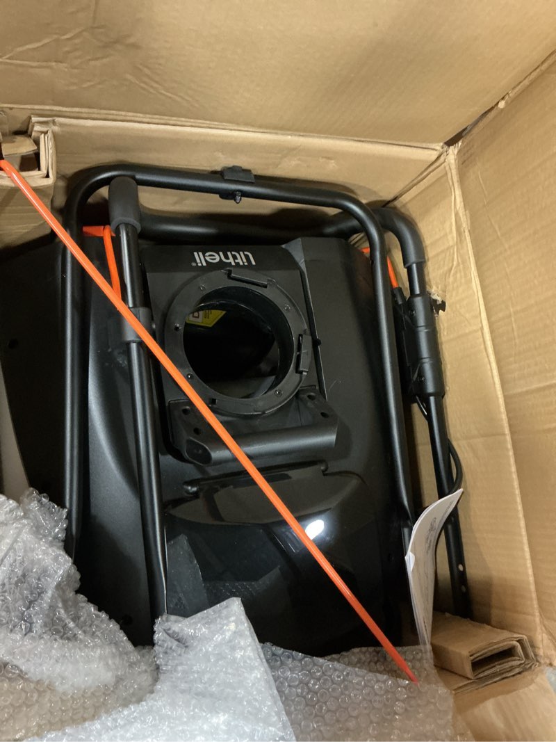 Condition photo showing Good Condition for Litheli 2X20V Cordless Snow Blower, 20 Inch Snow Thrower with 4.0Ah Battery, Electric Snow Blowers with LED Spotlight and Brushless Motor for Walkways and Driveways 2X20V U20 Battery