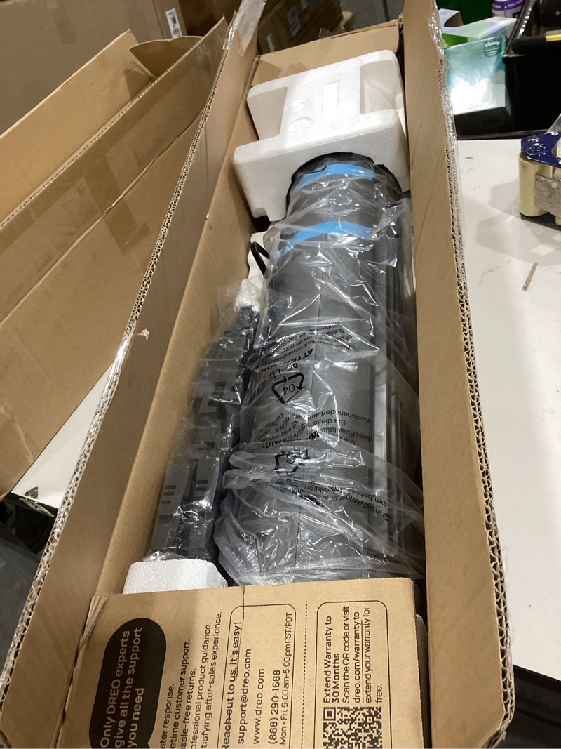 Condition photo showing Good Condition for Dreo Tower Fan for Bedroom, 90° Oscillating Fan, Standing Fan with 3 Modes, 4 Speeds, 8H Timer Cooling Fans for Home, Living Room, Office, Grey, TF117