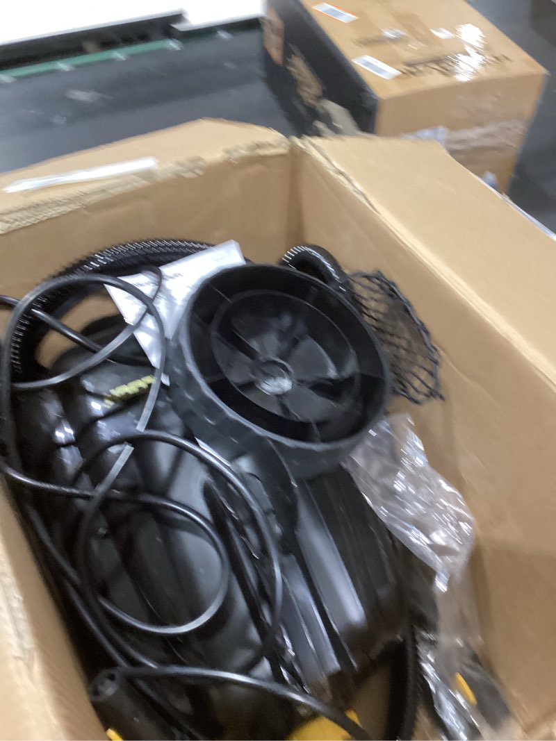 Condition photo showing As Is for McCulloch MC1385 Deluxe Canister Steam Cleaner, 2-Hour Runtime, Chemical-Free, 23 Accessories: Mop Head, Brushes & More - Built for Home, Tile, Carpet, Furniture, & Personal Car Detailing