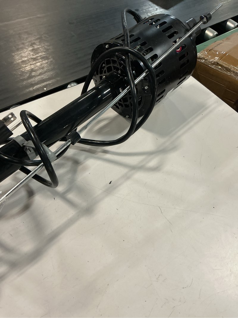 Condition photo showing As Is for leo 1/3-hp 115 -volt 54.5-gallon plastic pedestal sump pump