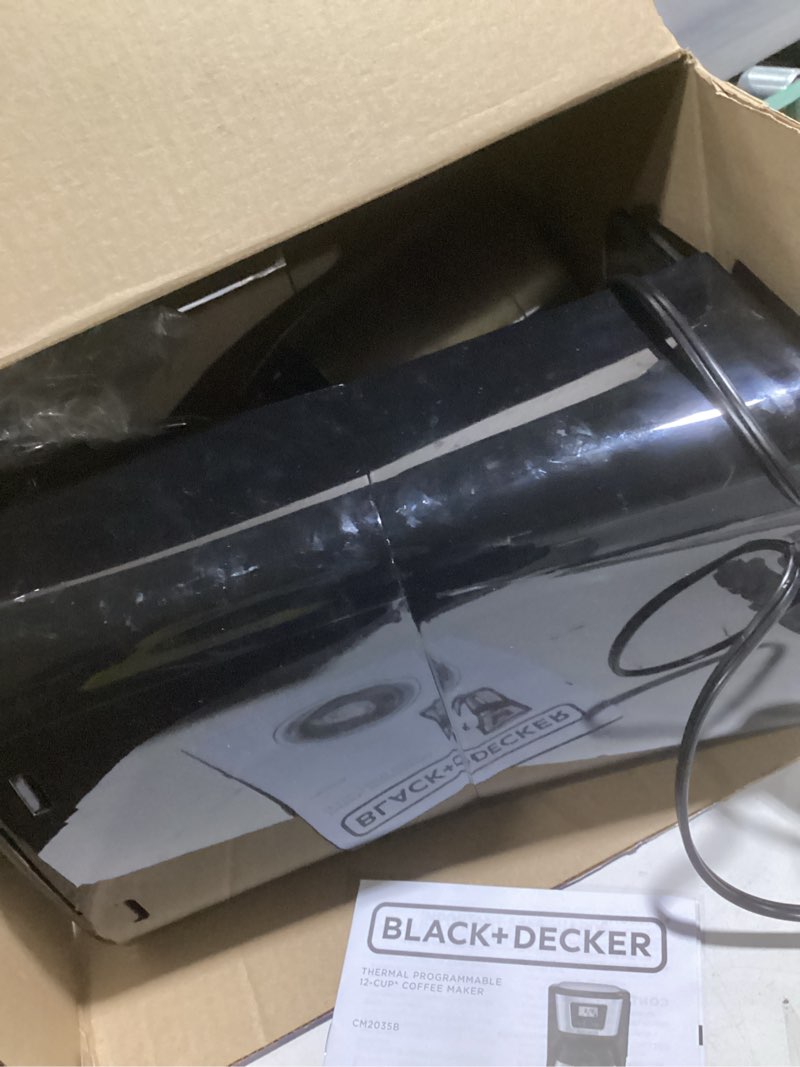 Condition photo showing Good Condition for black+decker cm2045b-1, 12-cup