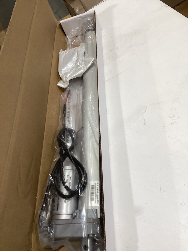 Condition photo showing As Is for ECO-WORTHY Heavy Duty 330lbs/1500N Solar Tracker Linear Actuator Multi-Functions (12V, 14") IP54 Waterproof Linear Motion Actuator 1 14”?350mm?