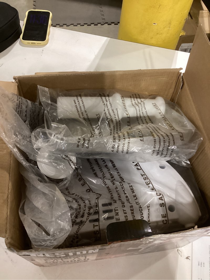 Condition photo showing As Is for Weston Electric Meat Grinder & Sausage Stuffer, Num. 5 500 Watt, 5/8 HP Motor, Grinds 2 lbs Per Minute, Includes Stainless Steel Grinding Plates, Black (82-0330-W)