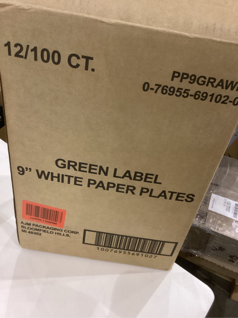 9" paper plates