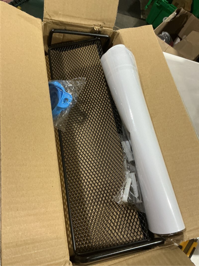 Condition photo showing Good Condition for SpaceAid Spice Rack Organizer with 28 Spice Jars, 386 Spice Labels, Chalk Marker and Funnel Set for Cabinet, Countertop, Pantry, Cupboard or Door & Wall Mount - 28 Jars, 13.4" W × 10.8" H, White 28 Jars, 13.4"W × 10.8"H White