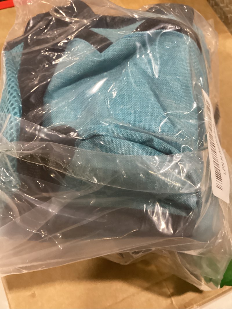Condition photo showing Good Condition for PetAmi Premium Hands Free Dog Leash for 2 Dogs, Adjustable Waist Belt for Dog Walking, Fanny Pack Accessories Bag Dual Bungee for Running, Hiking, Jogging, Biking, Turquoise Blue 2 Leashes Turquoise Blue
