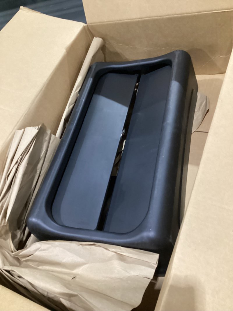 Condition photo showing Good Condition for Trash Can Swing Lid,Compatible with 16/23 Gallon Slim Jim Trash can with lid, Heavy Duty Plastic for Kitchen, Living Room, Outdoor Use,Pack of 2