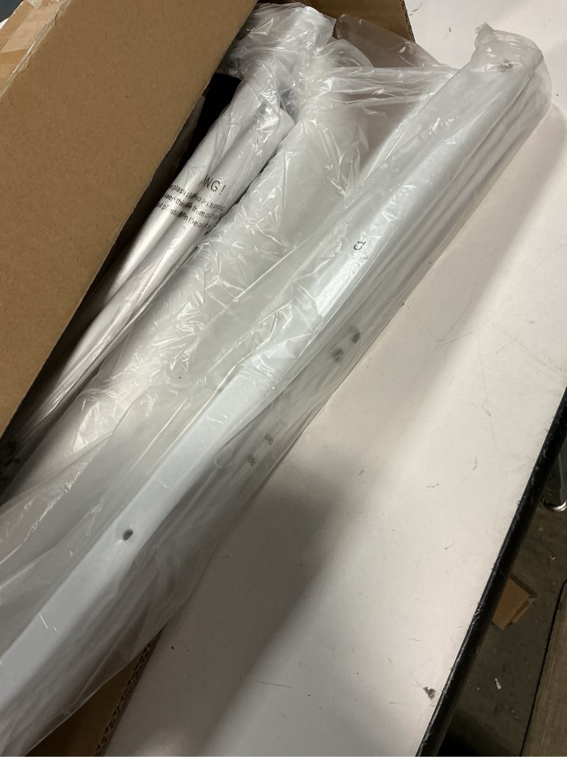 Condition photo showing Good Condition for baby bed rail guard for toddlers -59" toddler bed rails for twin, full, queen, king bunk size bed swing down bedrail extral tall child safety side railing guards for kids white 59 inch white
