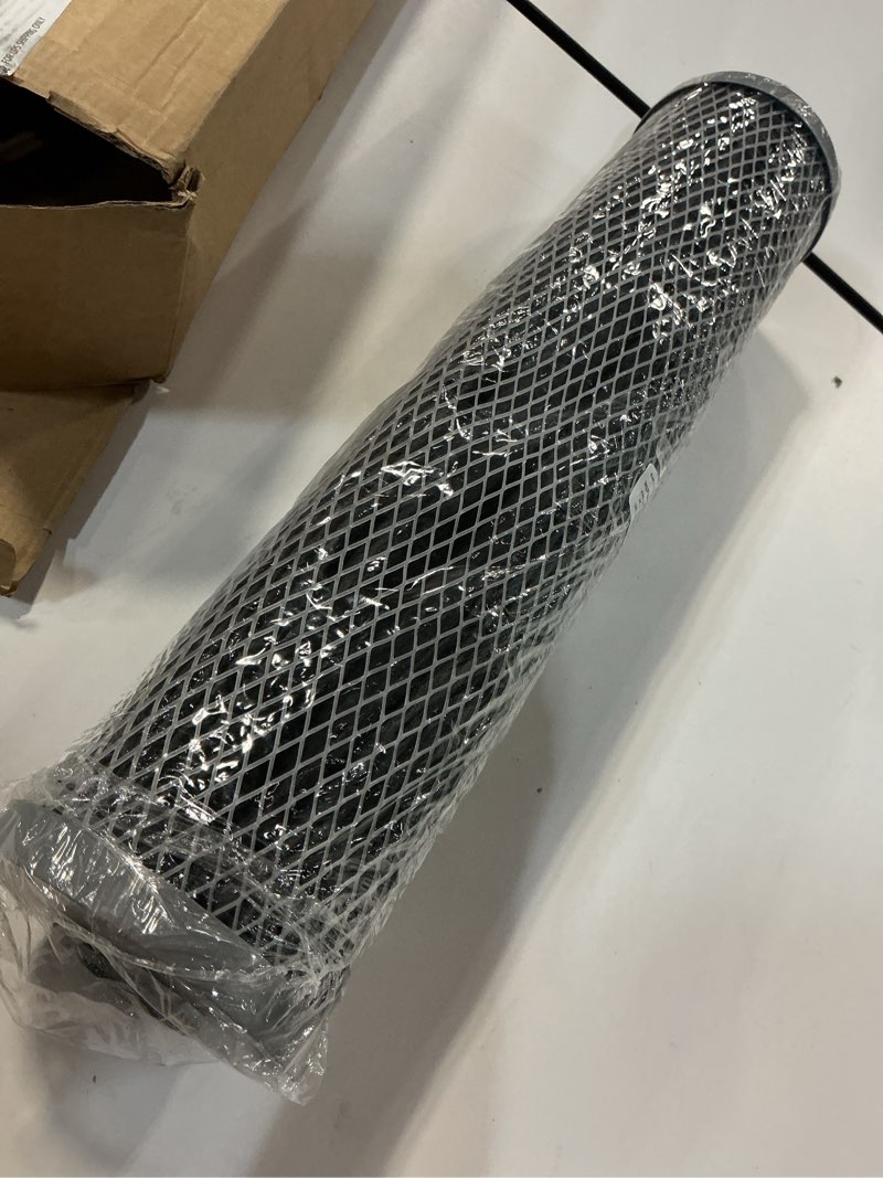 Condition photo showing As Is for Pentair Pentek NCP-20BB Big Blue Carbon Water Filter, 20-Inch, Whole House Non-Cellulose Carbon Impregnated Pleated Filter Cartridge, 20\" x 4.5\", 10 Micron 20\" x 4.5\" Pack of 1