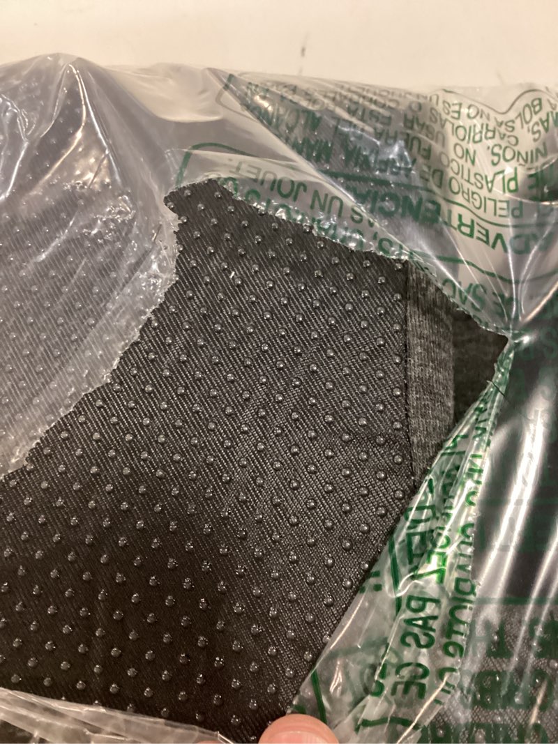 Condition photo showing Good Condition for ergonomic seat cushion with adjustable strap, memory foam office chair seat cushion with l-shaped design, car seat cushion fits for truck driver semi truck, gaming chair, desk, dark gray