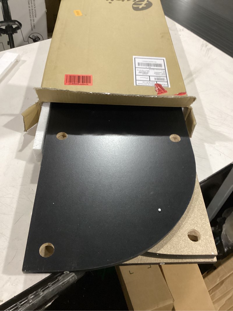 Condition photo showing Good Condition for furinno turn-s-tube wide tv entertainment center, black/grey
