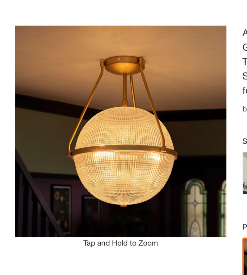 Apsel 3-Light 13.7 in. Gold Modern Grid Textured Glass Globe Semi-Flush Mount Light for Dining Room