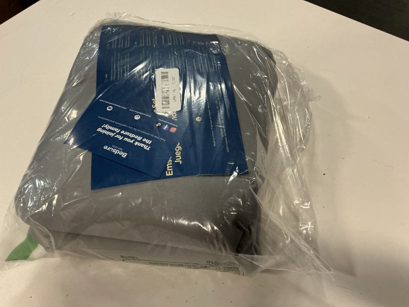 Condition photo showing Good Condition for Bedsure Grey California King Duvet Cover - Prewashed Extra Soft Bedding Set, Includes 1 Cal King Duvet Cover 104x98 Inches with Zipper Closure & 2 Pillow Shams, Comforter Not Included California King (104" x 98") 04 - Grey (No Comforter)
