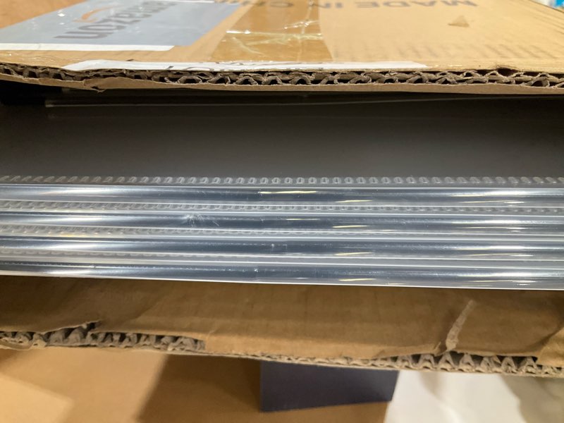 Condition photo showing Good Condition for 24 panels portable small animals playpen,48"x 24"x 28" transparent pet playpen,portable plastic enclosure,puppy play pen for indoors outdoor pet fence for guinea pigs,bunny,ferrets,hamsters,hedgehogs 24 panels - 48"l x 24"w x 28"h transparent