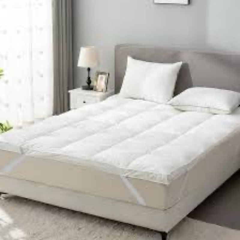 Full Size 54 x 75 in. Down Mattress Topper (similar to stock photo)