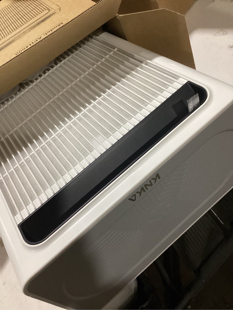 Condition photo showing Good Condition for knka air purifier for home bedroom large room up to 1,695 ft² in 1 hr, hepa air cleaner with washable pre-filter, aqi display, eco mode, sleep mode, pet mode for pets, dust, pollen, aph4000