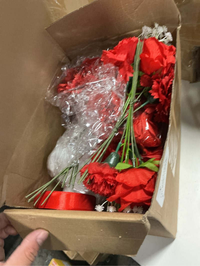 Condition photo showing Good Condition for 6 set 2026 graduation mason jar table centerpiece with sticks toppers flower mason jar vases class of 2026 congrats grad table centerpieces graduation party decorations