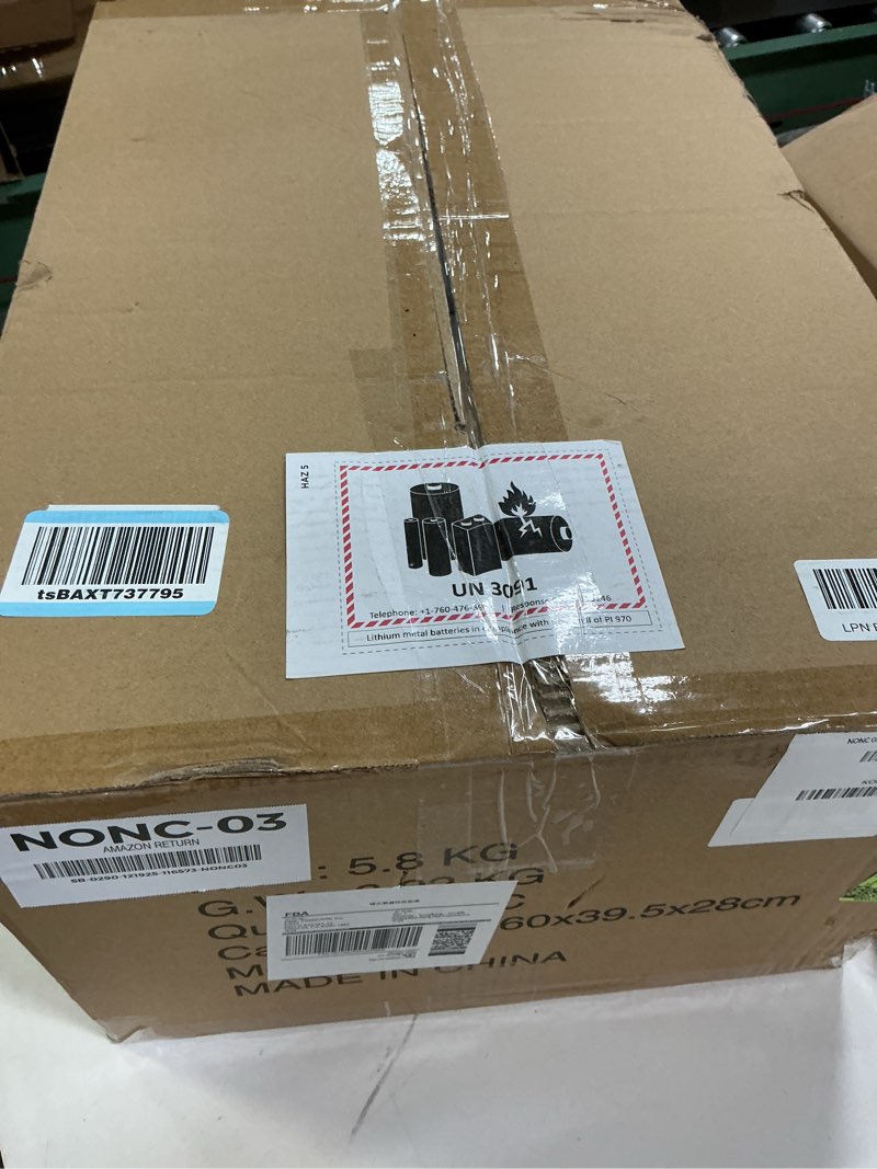 Condition photo showing New/Like New for TISSCARE Shiatsu Foot Massager with Heat: FSA HSA Eligible Foot Massager for Neuropathy, Plantar Fasciitis and Pain Relief-Massage Feet/Leg/Calf/Ankle at Home/Office, Gifts for Women and Men(Gray)