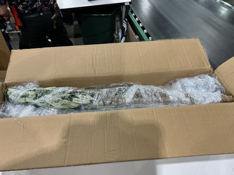 Condition photo showing New/Like New for Tall Faux Olive Tree?6ft?72in? Realistic Potted Silk Artificial Olive Tree? Fake Olive Trees Indoor with Green Leaves and Big Fruits for Home Office Living Room Stairs Patio Decor. 1 6ft