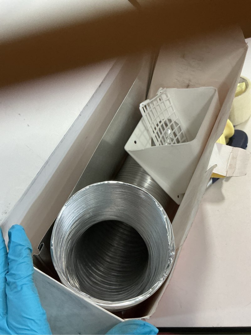 Condition photo showing As Is for Lambro Rigiflex Outdoor Exhaust Dryer Vent Kit