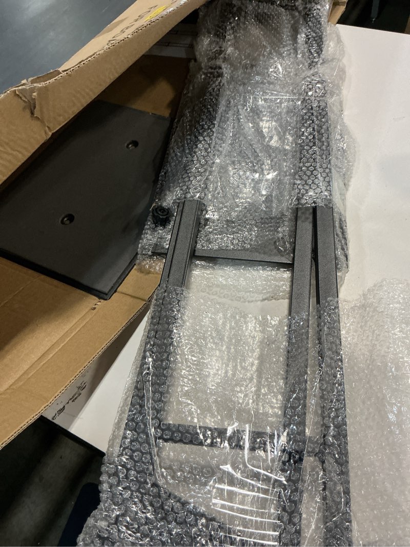 Condition photo showing Good Condition for Black Pedestal Poster Sign Stand for Display, Adjustable Height Up to 80 Inchs, Heavy Duty Banner Double Sided Sign Holder for Board & Foam (2pk)