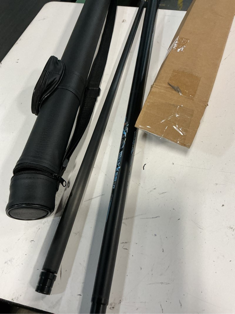 Condition photo showing Good Condition for scorpion pool cue stick 58 inch canadian maple billiard pool stick with low deflection leather wrap professional cues billiard pool cues sticks 19.5-21 oz cue stick 20 oz wd-sc-blue