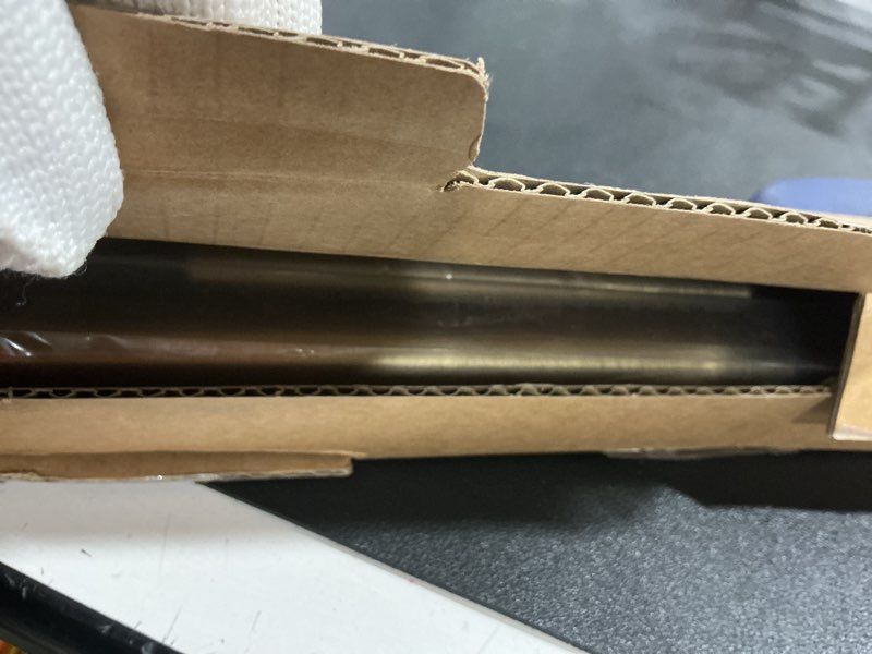 Condition photo showing New/Like New for Ivilon Drapery Window Curtain Rod - End Cap Style Design 1 Inch Pole. 72 to 144 Inch Color Warm Gold