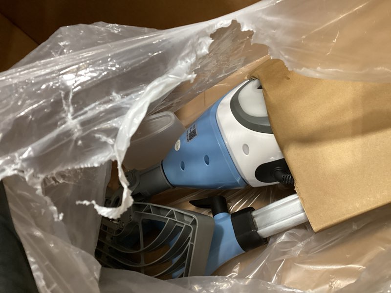 Condition photo showing As Is for Shark Lift-Away 5-in-1 Steam Mop with Detachable Handheld Steam Cleaner, for Whole Home Cleaning including Sealed Hard Floors, Kitchens, Bathrooms, Upholstery, Cars, Grout & more, Blueberry, S3972BRN Steam Lift-Away (Premium)