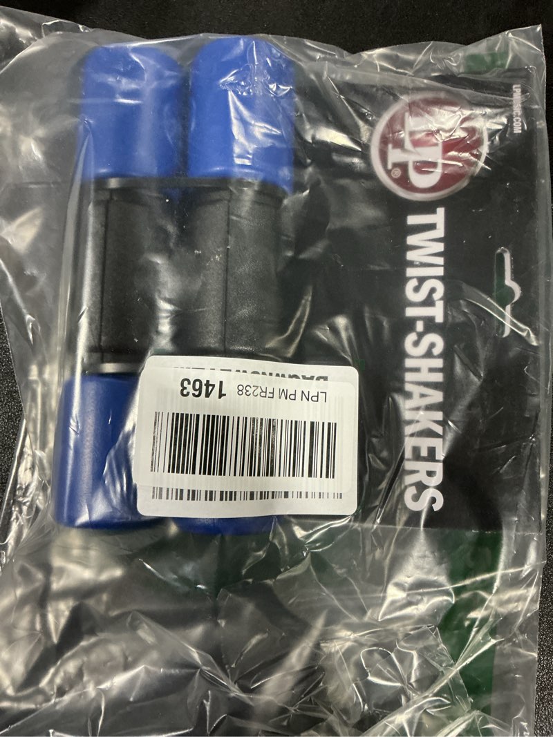 Condition photo showing New/Like New for Latin Percussion LP Twist Shaker - Medium, Blue