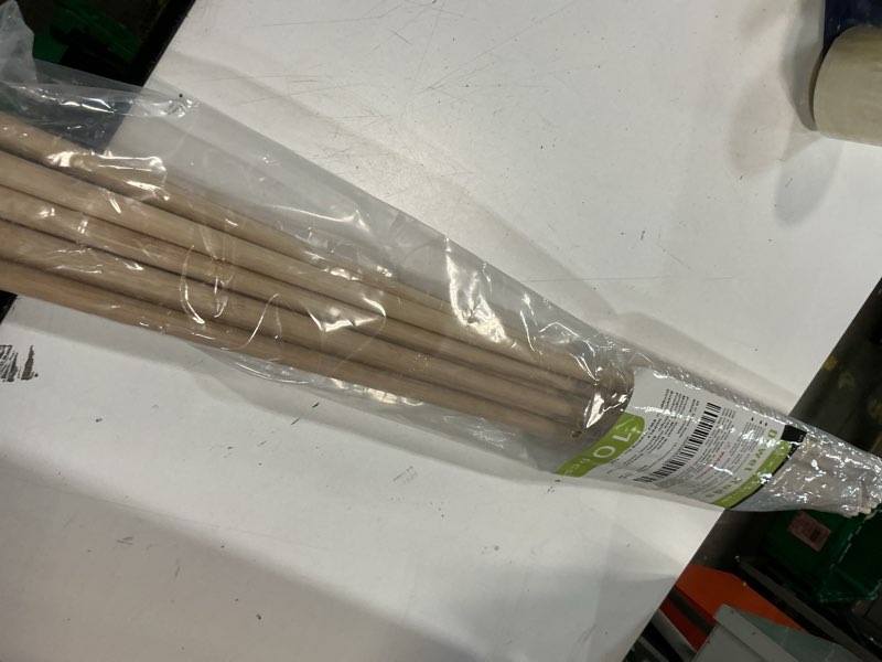 Condition photo showing Good Condition for HOPELF 10PCS Dowel Rods Wood Sticks Wooden Dowel Rods - 1/2 x 48 Inch Bamboo Sticks - for Crafts?Hardwood Dowel Rod Assortment?Wooden Rod Sticks Doweling Rods?DIYers. 1/2" x 48" 10