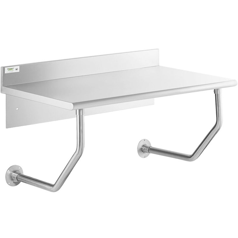 Regency tables and dink wall mounted work table 30x48
