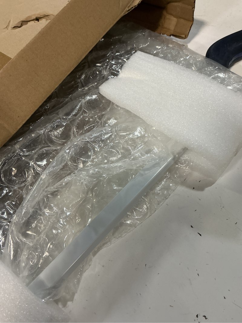 Condition photo showing As Is for upgraded da97-20045d refrigerator glass shelf compatible with samsung fridge shelf replacement parts samsung refrigerator replacement shelves assembly top right tempered glass shelves samsung fridge