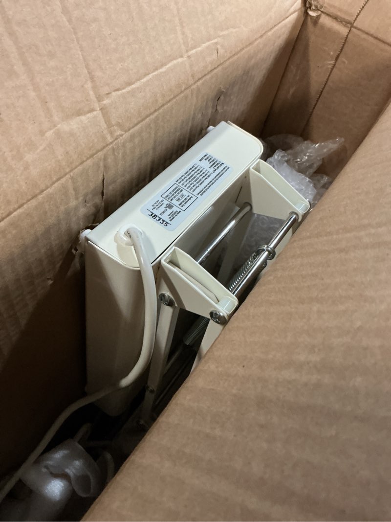 Condition photo showing As Is for Northern Light Technologies NLT Adjustable Light Therapy Lamp - 10000 Lux Full Spectrum Light for Natural Mood and Energy Enhancement, Beige