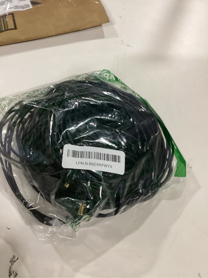 Condition photo showing As Is for CORONIR 2Pack 33ft WiFi Antenna Extension Cable RP-SMA Male to Female Connector for Wireless LAN Router Bridge Wireless Network Card Security IP Camera 33ft-Pack of 2
