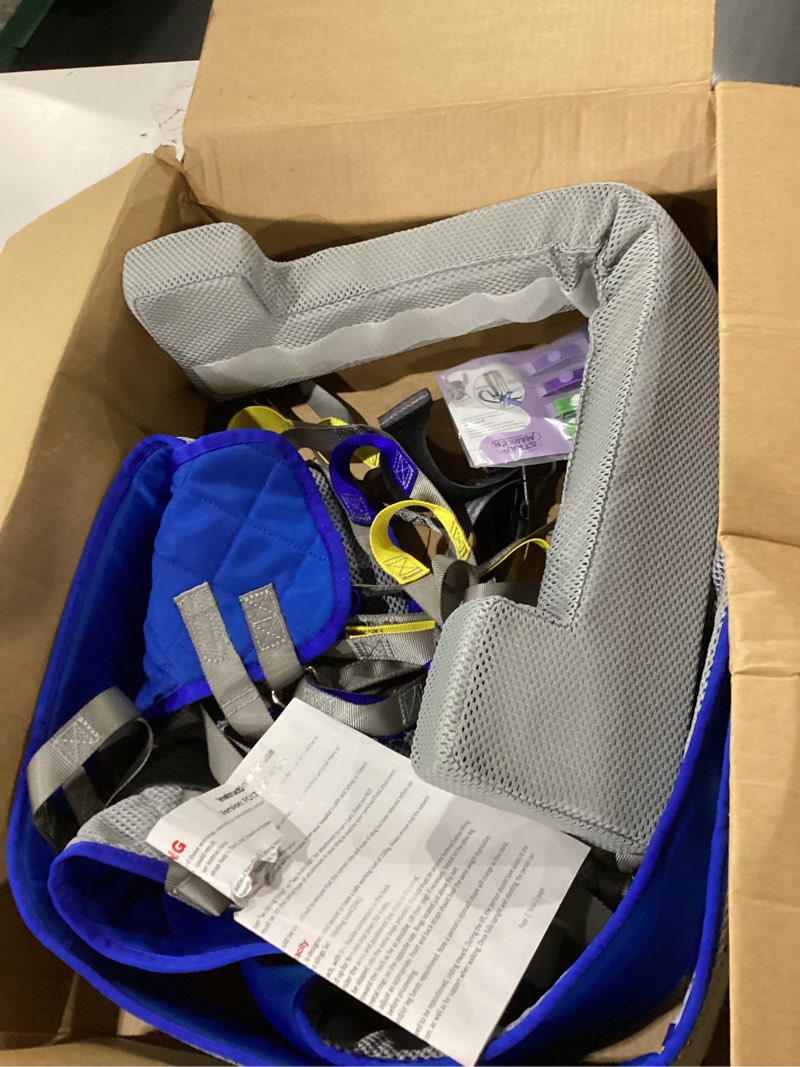 Condition photo showing As Is for ambulating walk sling for patient standing and walking training & patient lift aid or walking aids reusable and washable (extra large)