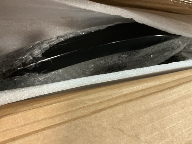 Condition photo showing As Is for semi truck spare tire carrier,spare tire mount universal fit for freightliner volvo kenworth mack international peterbilt,glossy black(small)
