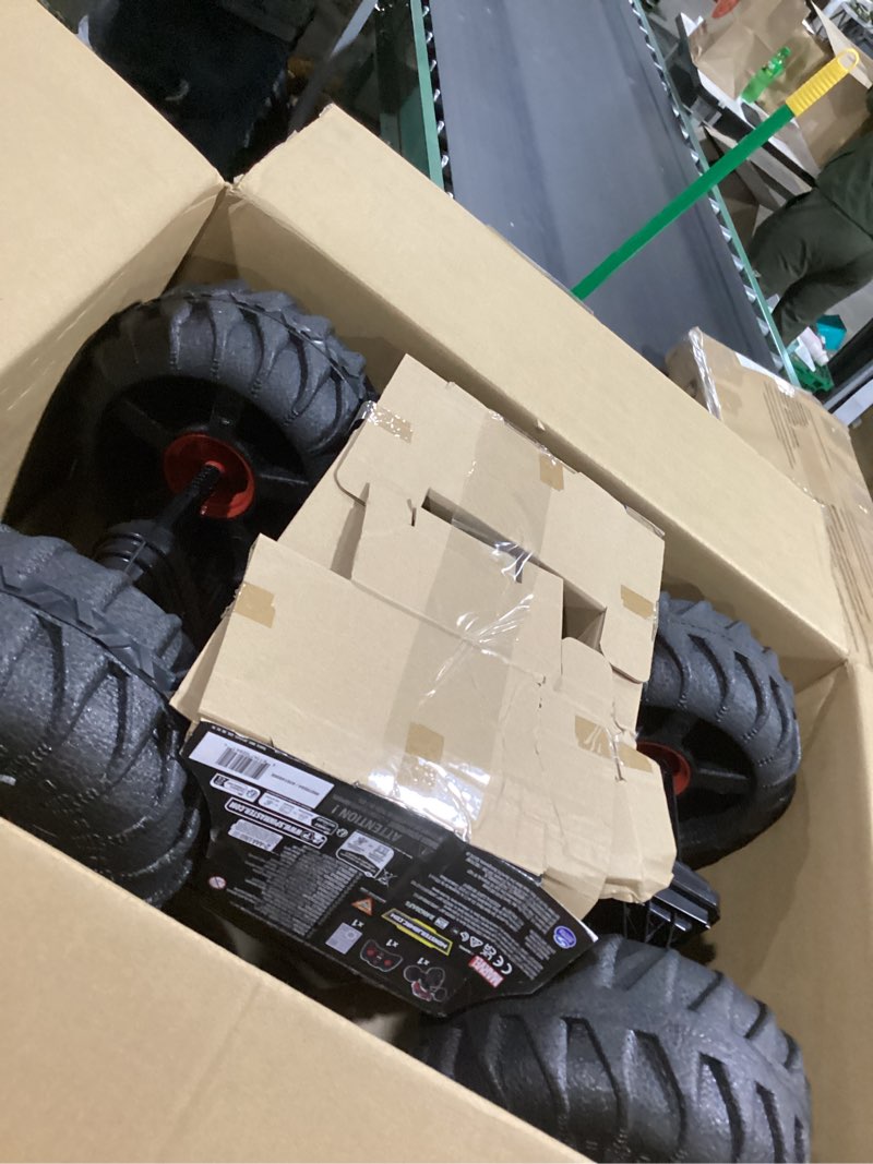 Condition photo showing Good Condition for monster jam marvel mega spider-man rc monster truck, all-terrain, over 2 feet long, 1:6 scale, super hero kids toys for boys and girls ages 4 and up multicolor