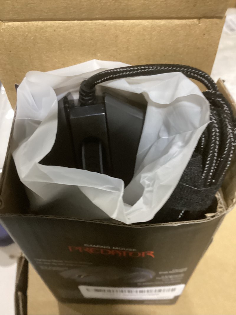 Condition photo showing New/Like New for Redragon M612 Predator RGB Gaming Mouse, 8000 DPI Wired Optical Mouse with 11 Programmable Buttons & 5 Backlit Modes, Software Supports DIY Keybinds Rapid Fire Button Black Wired