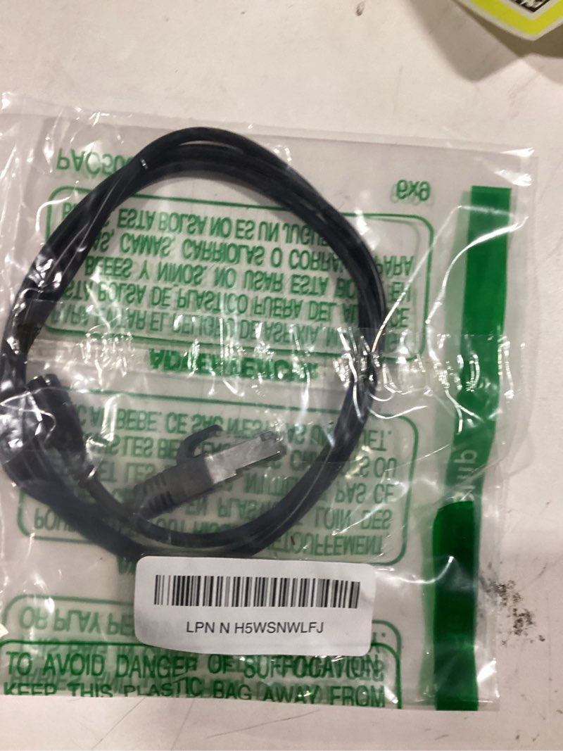 RJ45 Male to Mini (1/8") 3.5mm Female Cable 1m(3.28ft) Gold-Plated Adapter for Network to Audio Conn