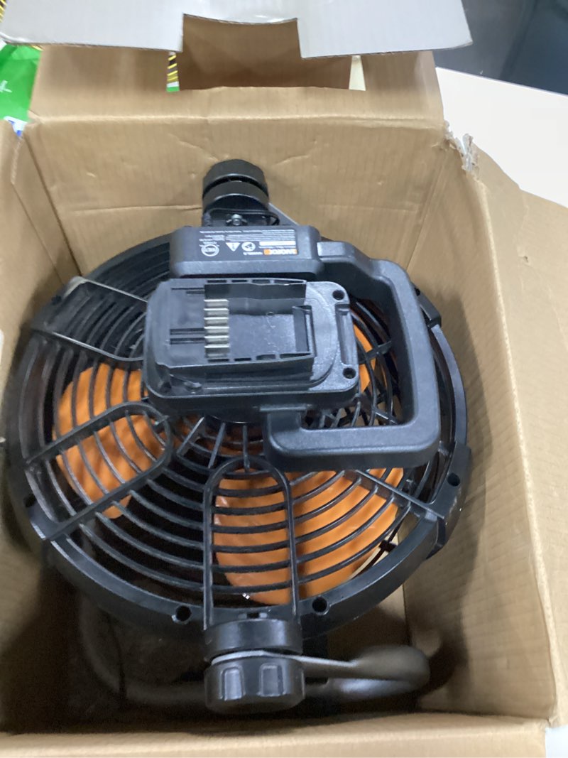 WORX Nitro WX095L 20V Power Share Cordless Work Fan with Ready Charge