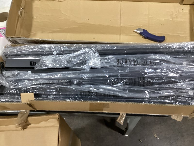 Condition photo showing New/Like New for Novilla Metal Twin Bed Frame with Headboard and Footboard, 14 Inch Platform Bed Frame with Storage No Box Spring Needed, Strong Metal Slats Support