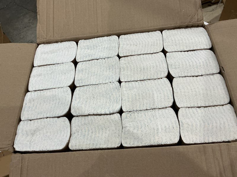 Condition photo showing New/Like New for tork soft xpress multifold paper hand towels white, h2 system compatible 16 packs x 135 towels each (mb579)