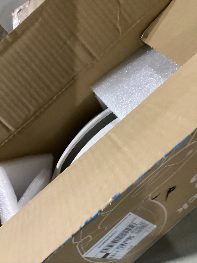 Condition photo showing As Is for quick flip toilet seat with built-in potty & splash guard for toddler training, slow close - jool baby (elongated)