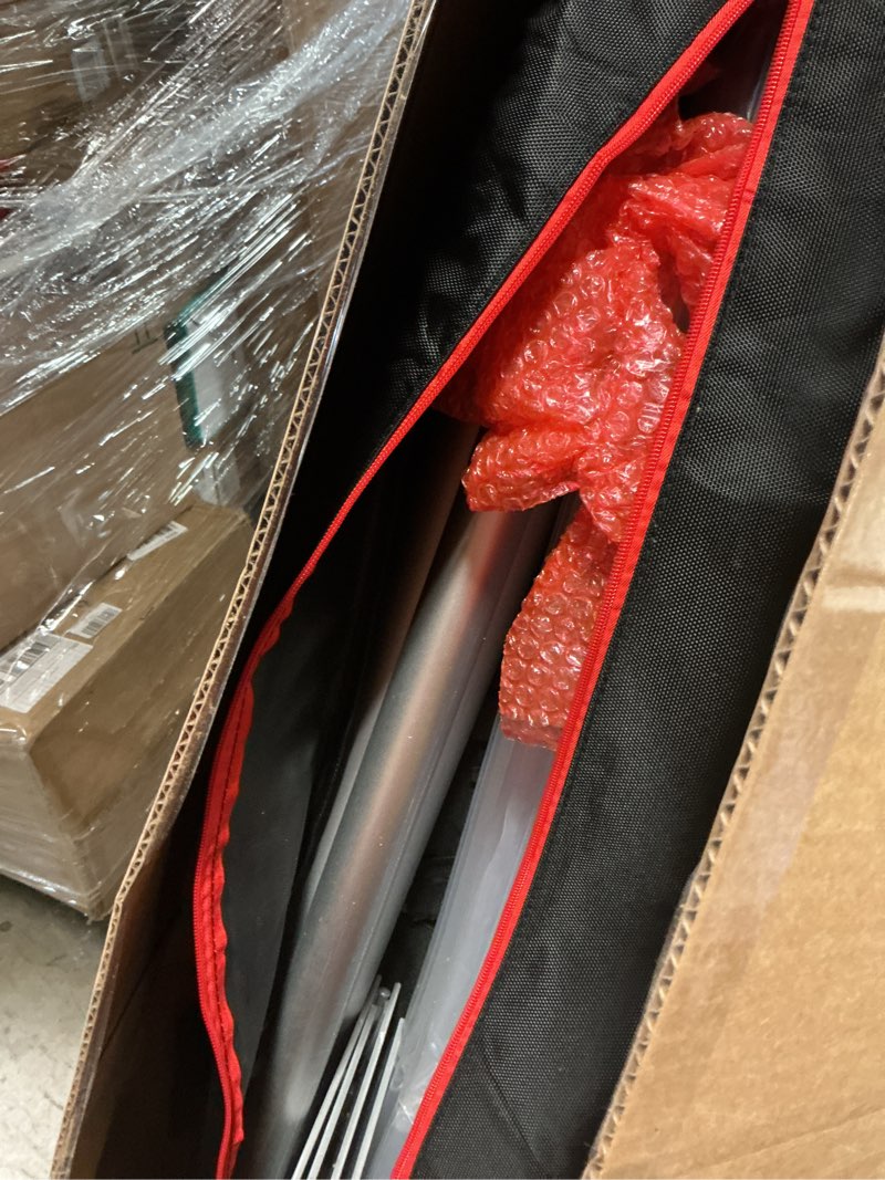 Condition photo showing Good Condition for Heavy Duty Backdrop Stand 8.6x10ft, Double Crossbar Pipe and Drape Backdrop Stand Kit, Adjustable Metal Frame, Background Stand Backdrop for Wedding Photography Birthday Party Decorations