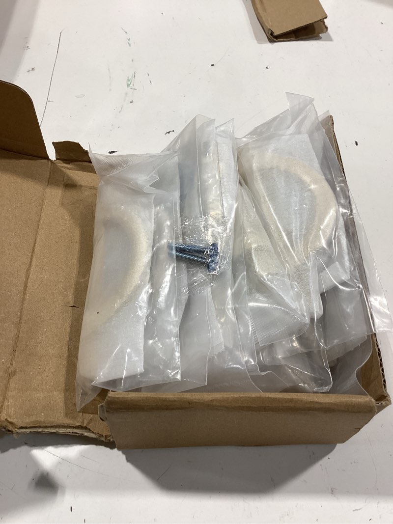 Condition photo showing Good Condition for filta 10 pack 3.75 inch(96mm) hole centers brushed gold cabinet pulls,stylish kitchen cabinet handles half moon zinc alloy cabinet hardware for cabinets cupboard handles drawer pulls