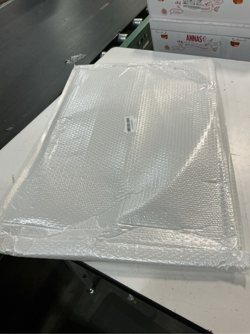 Condition photo showing New/Like New for upgrade 240360908 food grade 304 stainless steel refrigerator shelf fits frigidaire, kenmore. 25.5" x 16.5" 240360908 wire shelf replaces ap5805565, eap9492365,240360905, 240360901, 3189137 (1 packs)