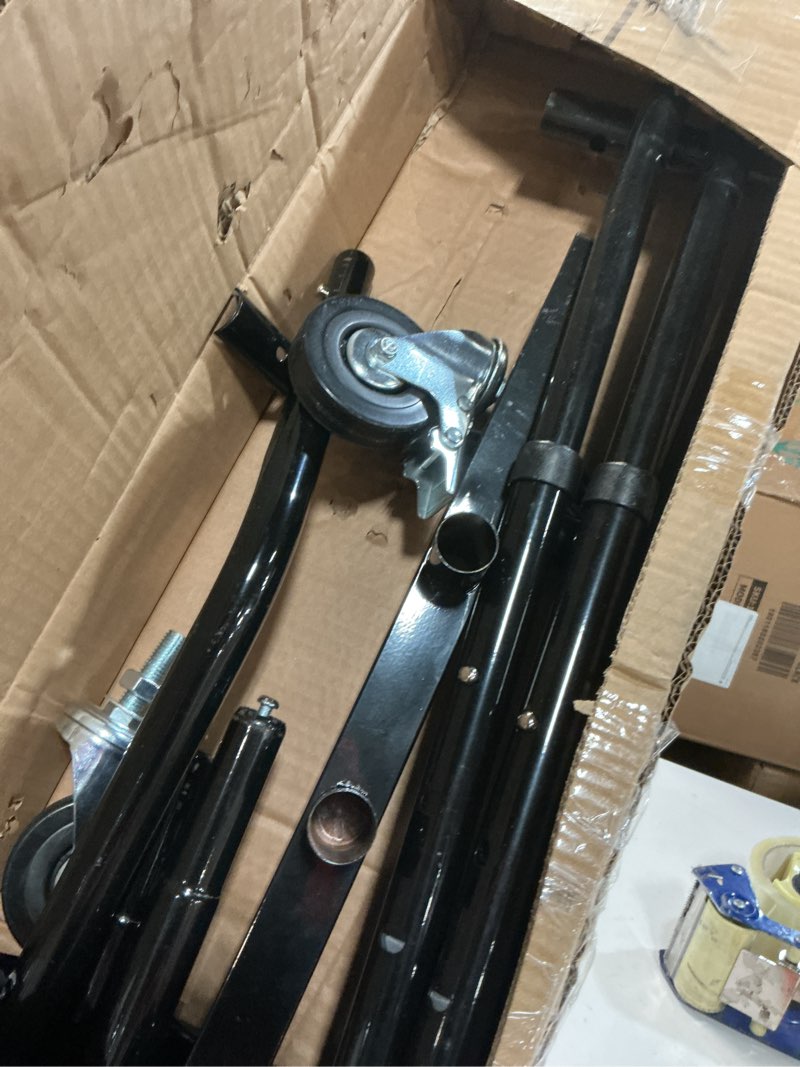 Condition photo showing Good Condition for simple houseware commercial z base garment rack, black
